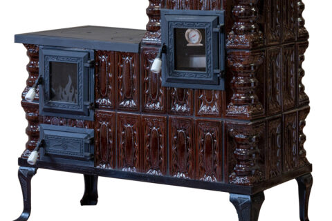 PIEC MODEL 1 BRĄZOWY PRAWY