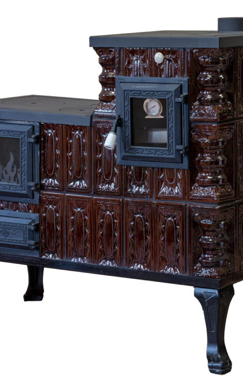 PIEC MODEL 1 BRĄZOWY PRAWY